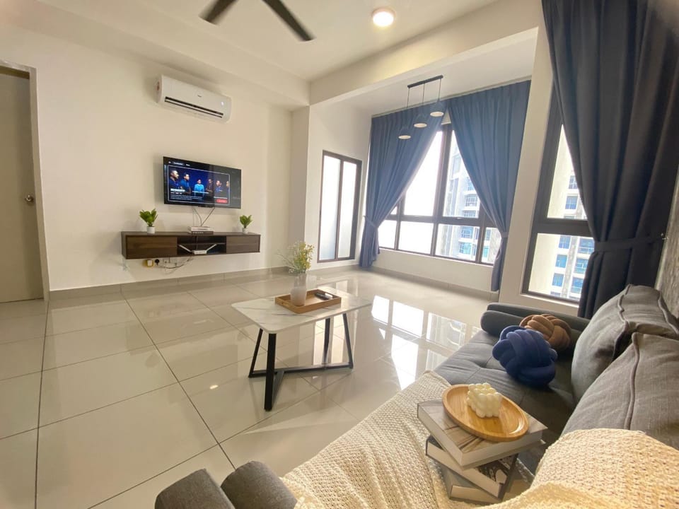 Living room, air conditioner