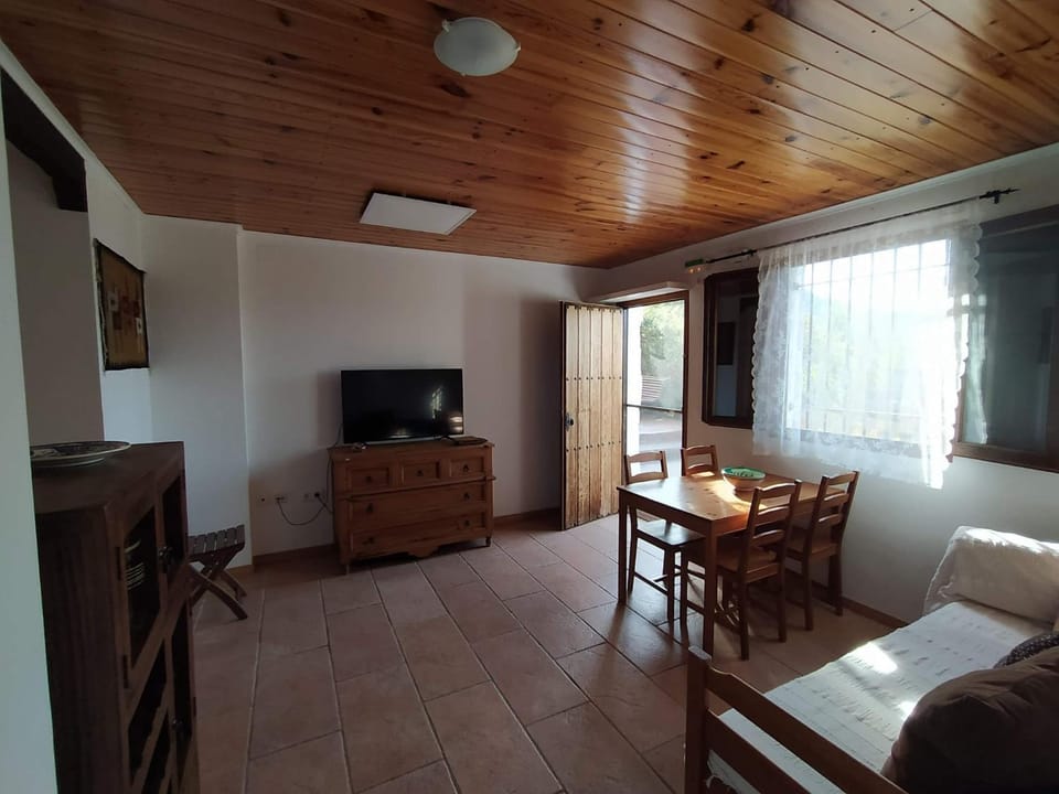 TV and multimedia, Living room, Photo of the whole room, Seating area, Dining area