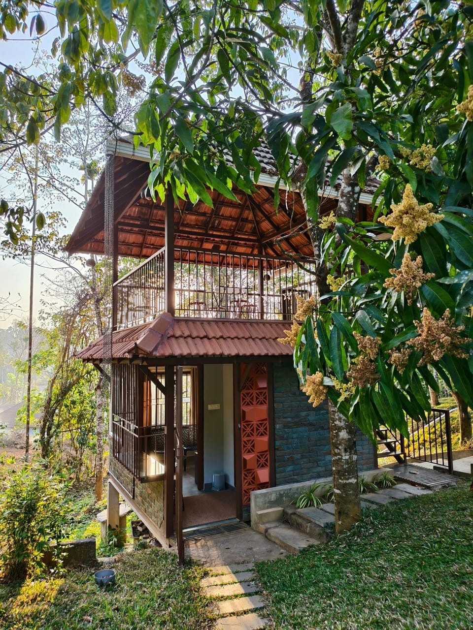 Property building, Balcony/Terrace, Garden view