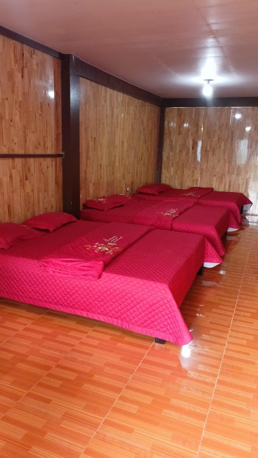 Top view La Pan Tan Country House in Vietnam