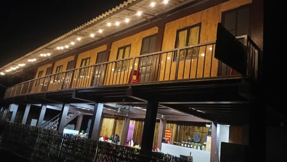 Top view La Pan Tan Country House in Vietnam