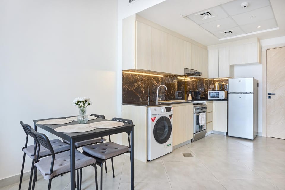 One Bedroom Apartment in Binghatti Avenue by The S Holiday Homes Apartment in Dubai