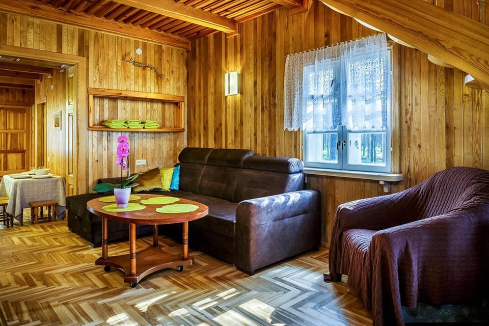 Forest Cottage House in Klaipėda County, Lithuania