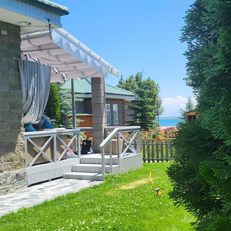 Private House Terrace Lake View Garden Barbecue House in Almaty Region, Kazakhstan