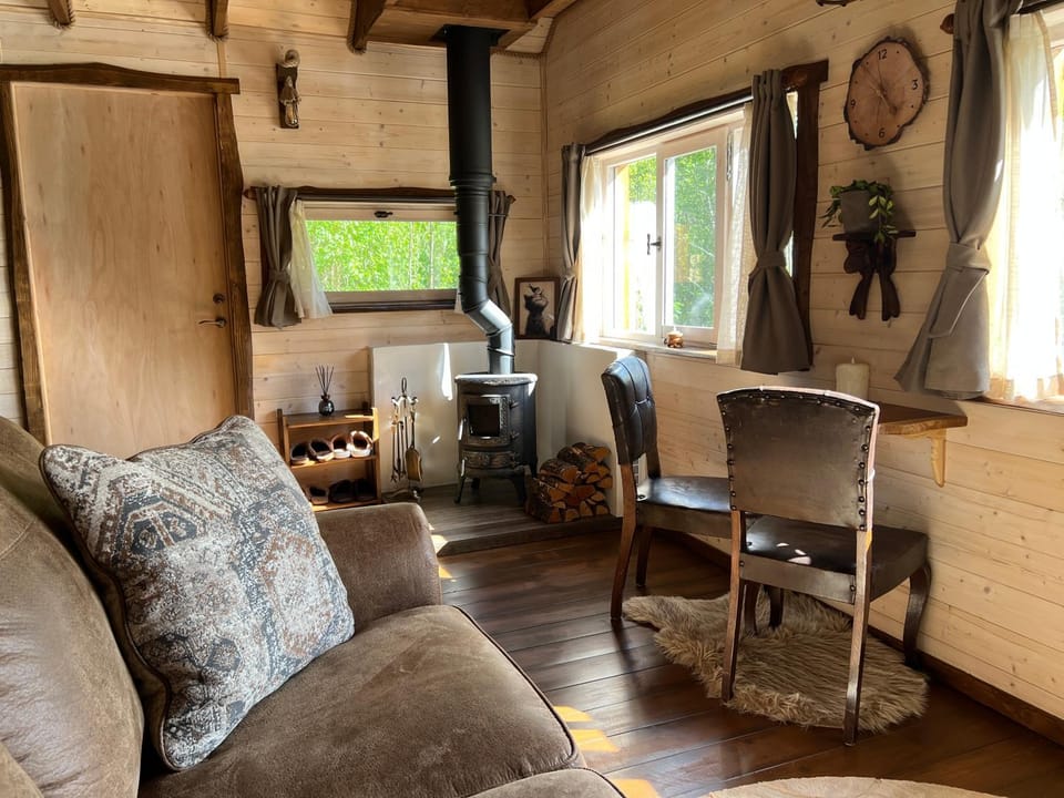 Property building, Living room, fireplace