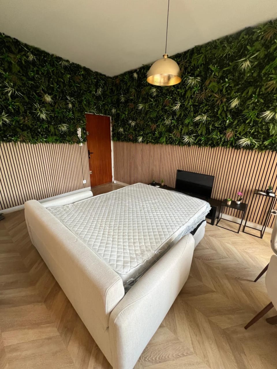 Bed, Living room
