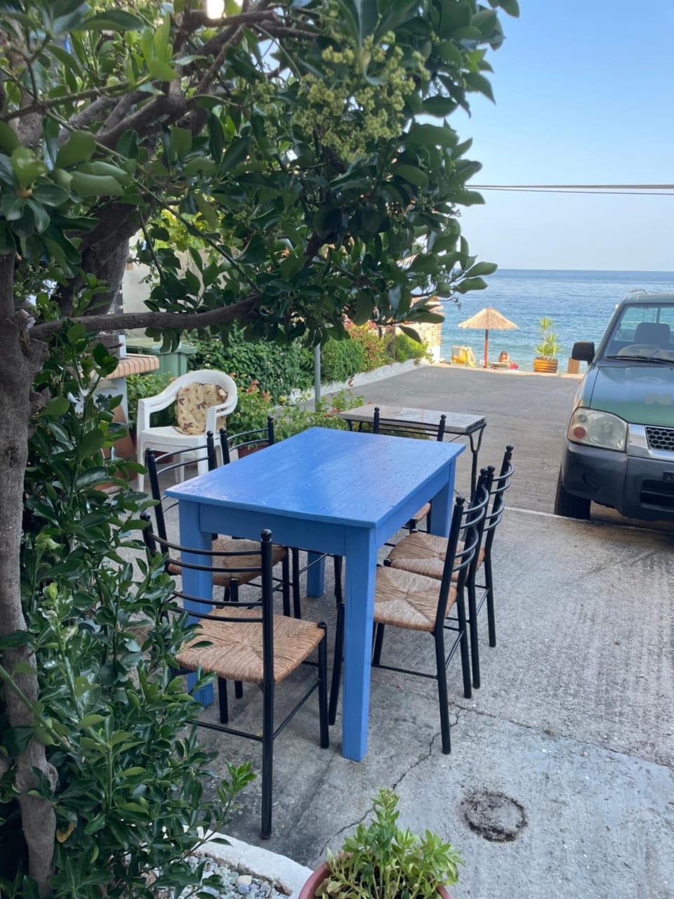 Patio, Balcony/Terrace, Sea view, Parking