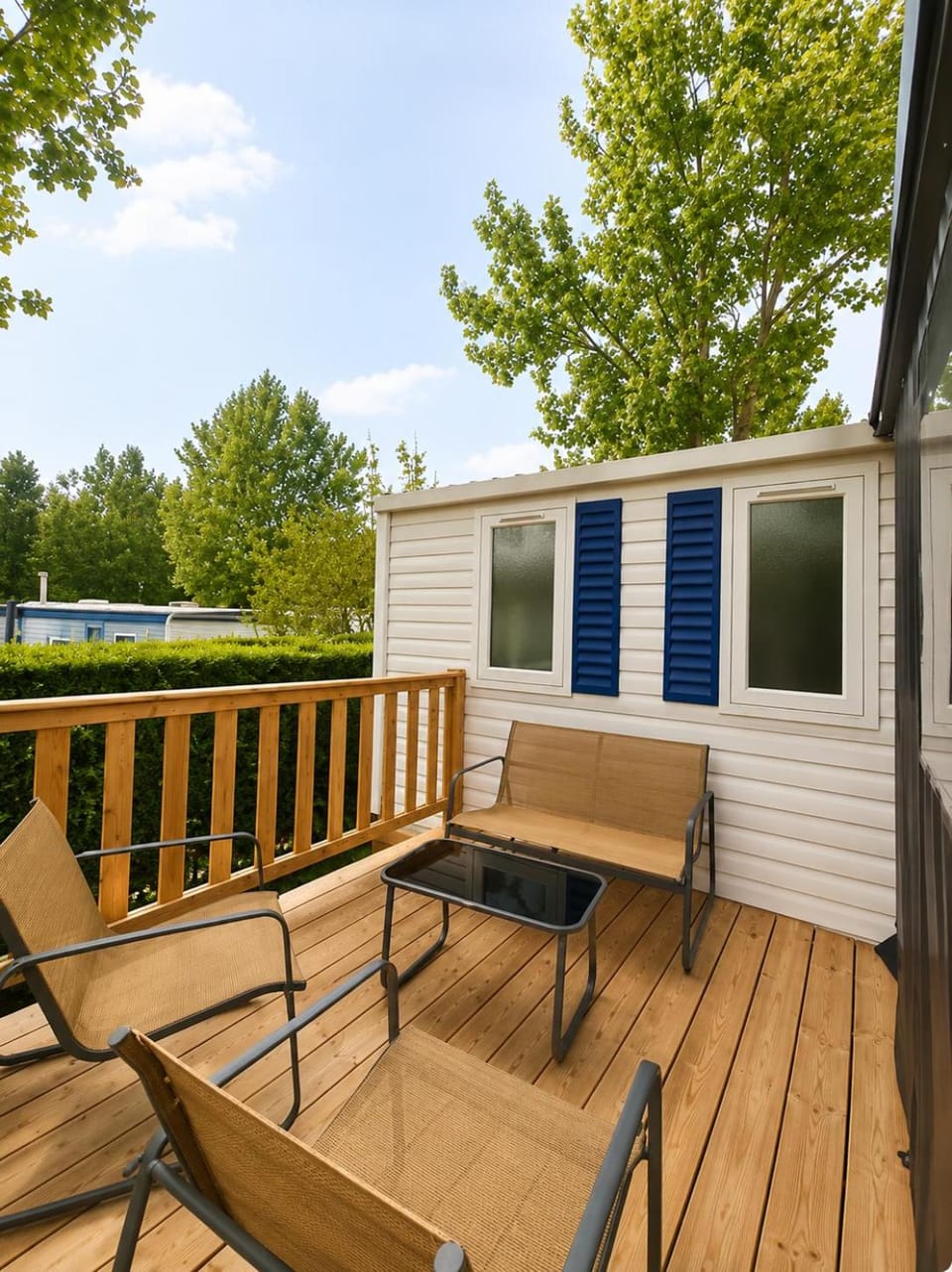 Mobil-home Climatisé -3 ch - Piscine Campground/ 
RV Resort in La Bernerie-en-Retz