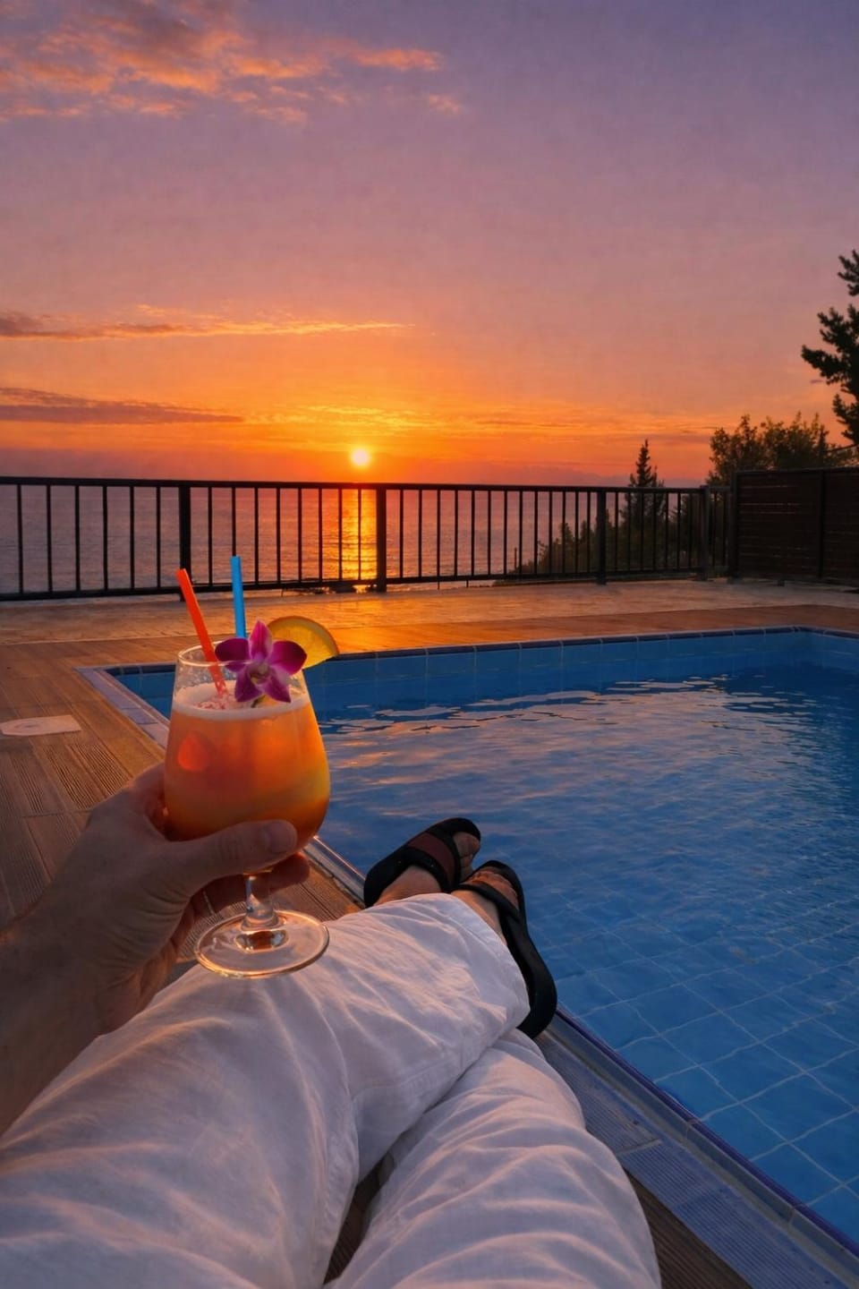 Property building, Sea view, Sea view, Swimming pool