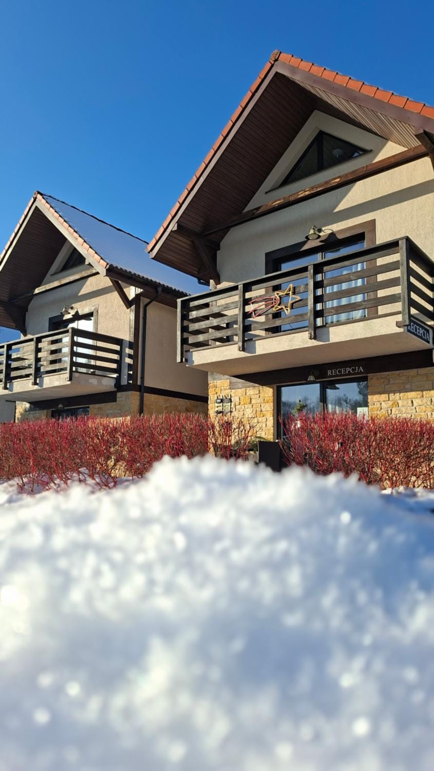 Property building, Day, Winter, Garden, Sauna, View (from property/room), Other, Family, Family, Parking