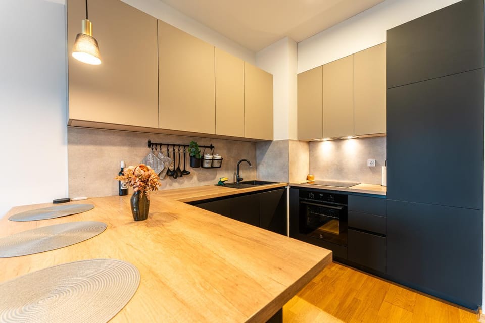 Kitchen or kitchenette, Decorative detail, Dining area, dishwasher, heating, internet, oven, stove