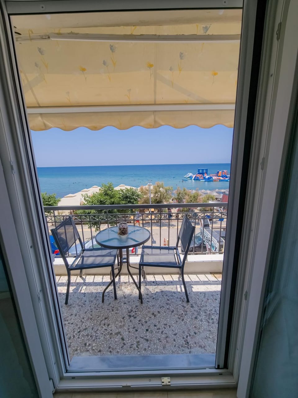 Patio, View (from property/room), Balcony/Terrace, Beach, Sea view