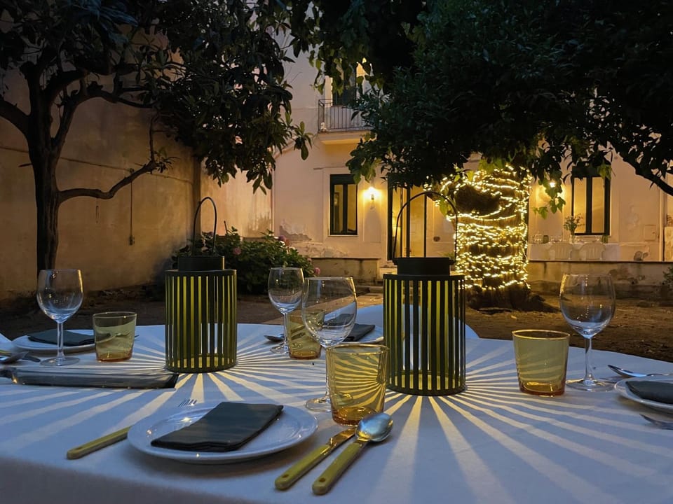 Night, Garden, Garden view