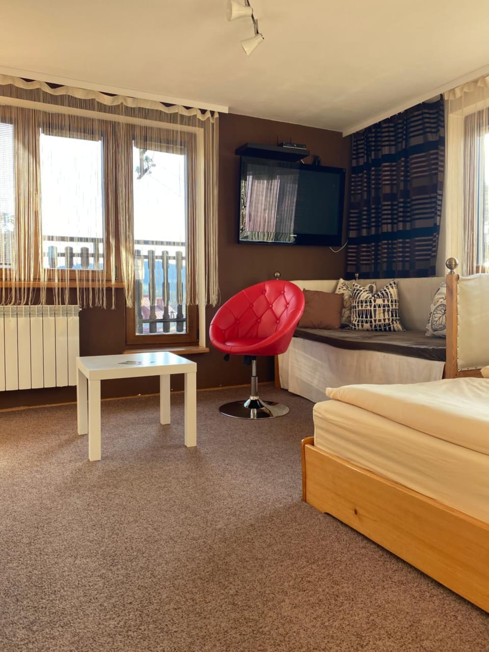 Bed, Balcony/Terrace