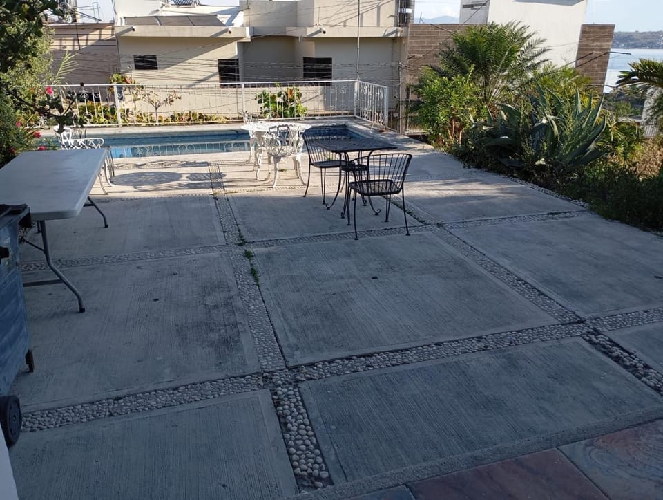 Patio, Day, Pool view, Swimming pool