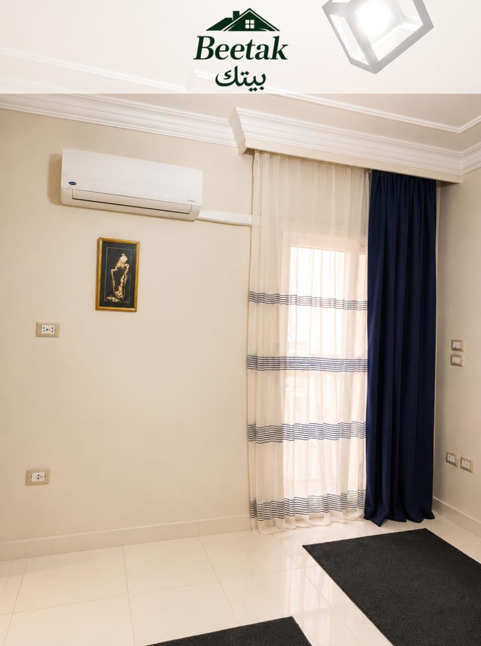 Bedroom, air conditioner