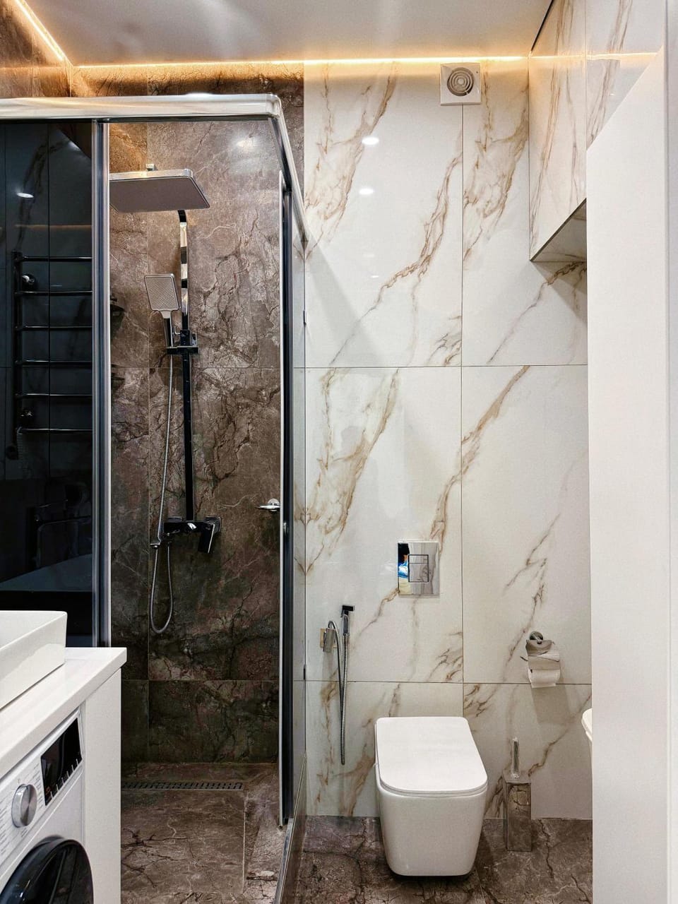 Shower, Toilet