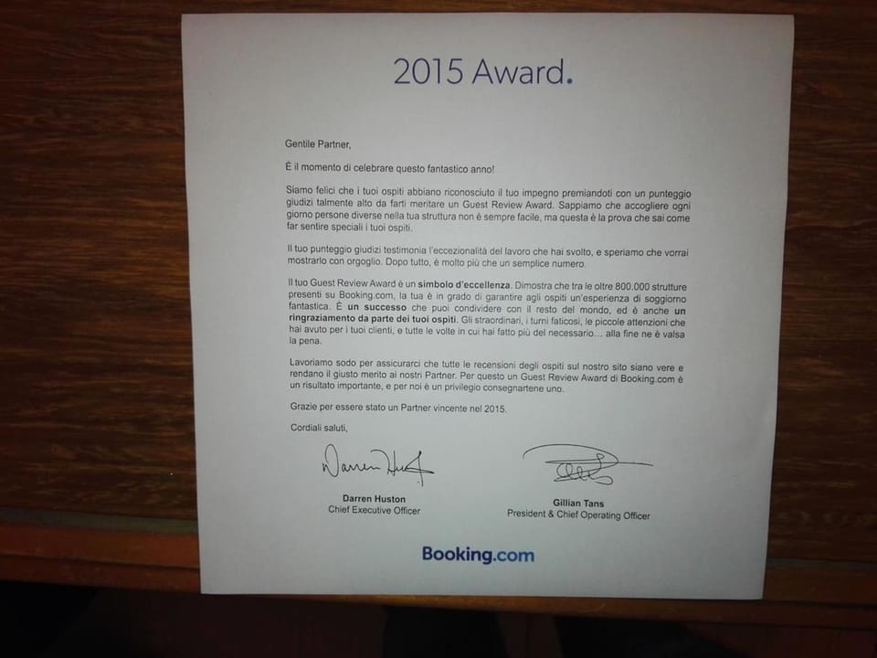 Certificate/Award