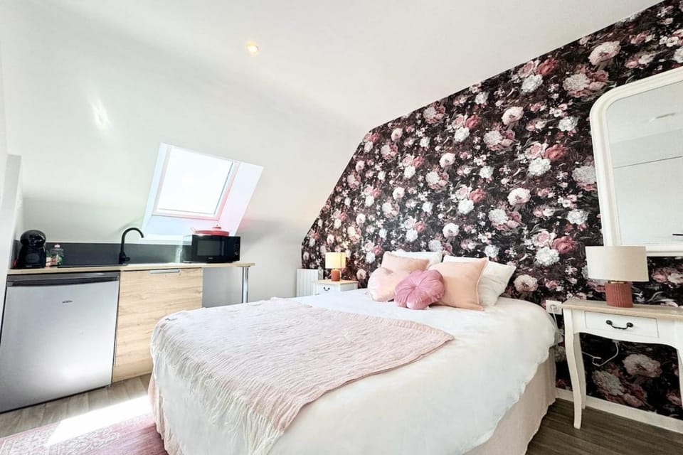 L’instant rose - Cocon fleuri avec jacuzzi Apartment in Finistere