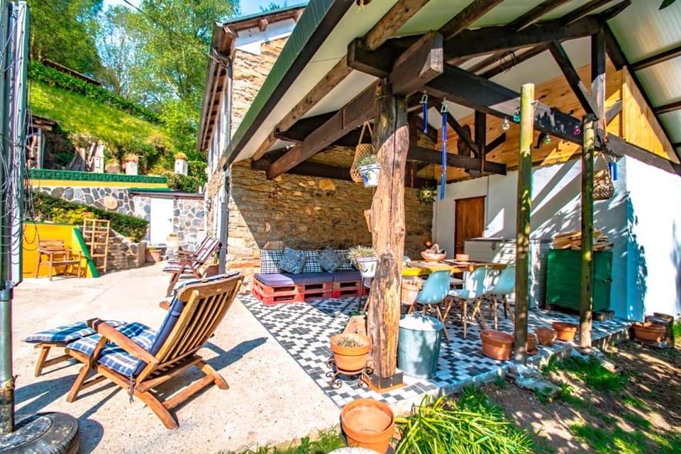 Casa rural en Playa de Frejulfe House in Asturias