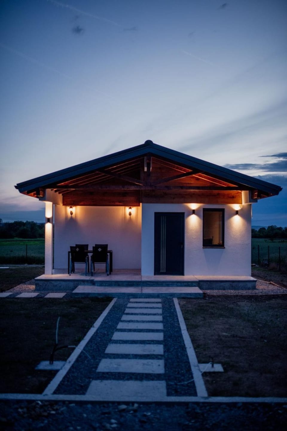 Property building, Night