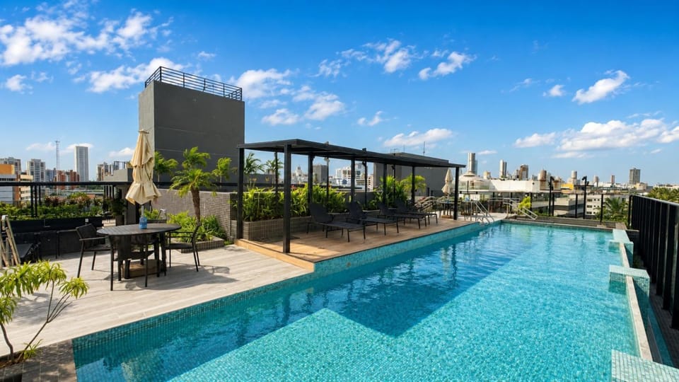 Pool view, Swimming pool