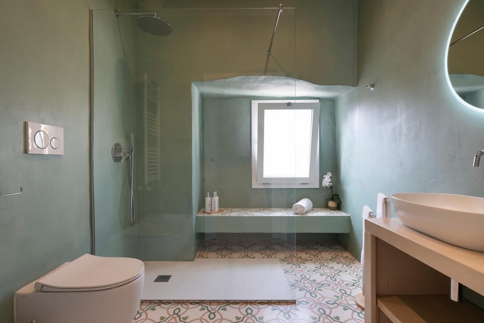 Shower, Bathroom, Bath, towels