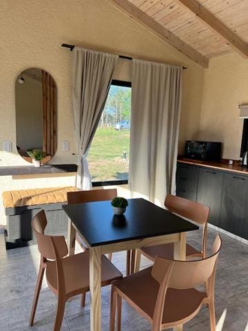 Kitchen or kitchenette, Dining area