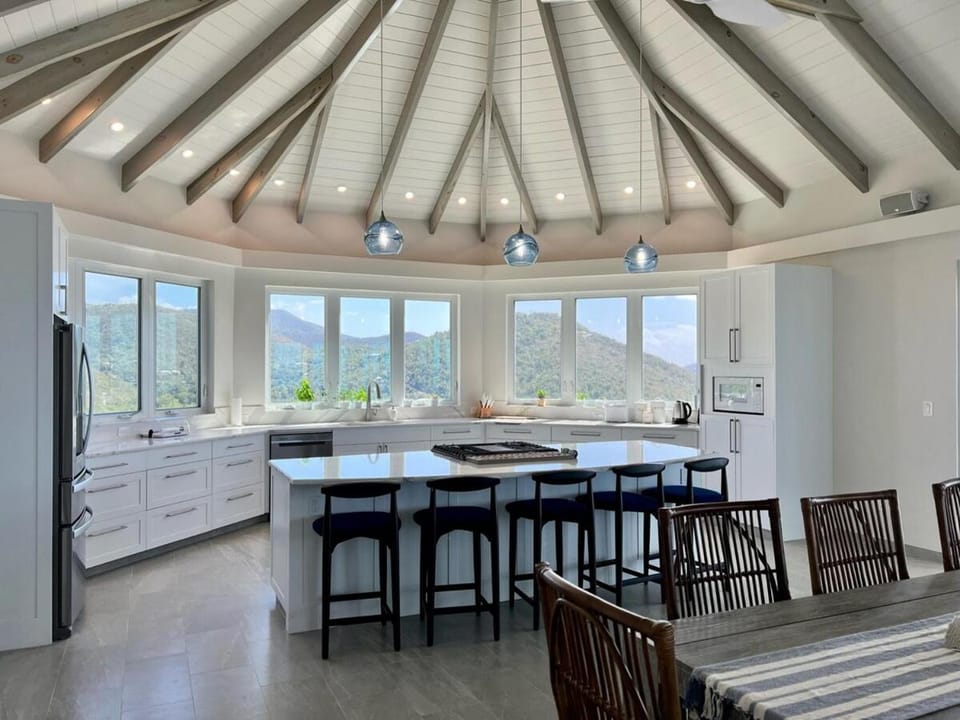 Luxe Pool Villa with Big Views and A Sandy Beach Nearby - Driftwood Villa Villa in Cruz Bay
