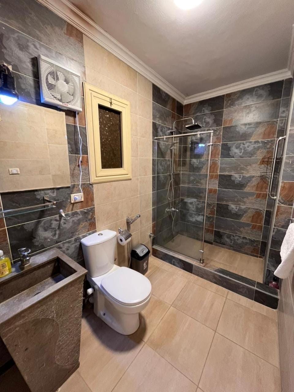 Zamalek Costa large balcony 2BR Apartment in Cairo