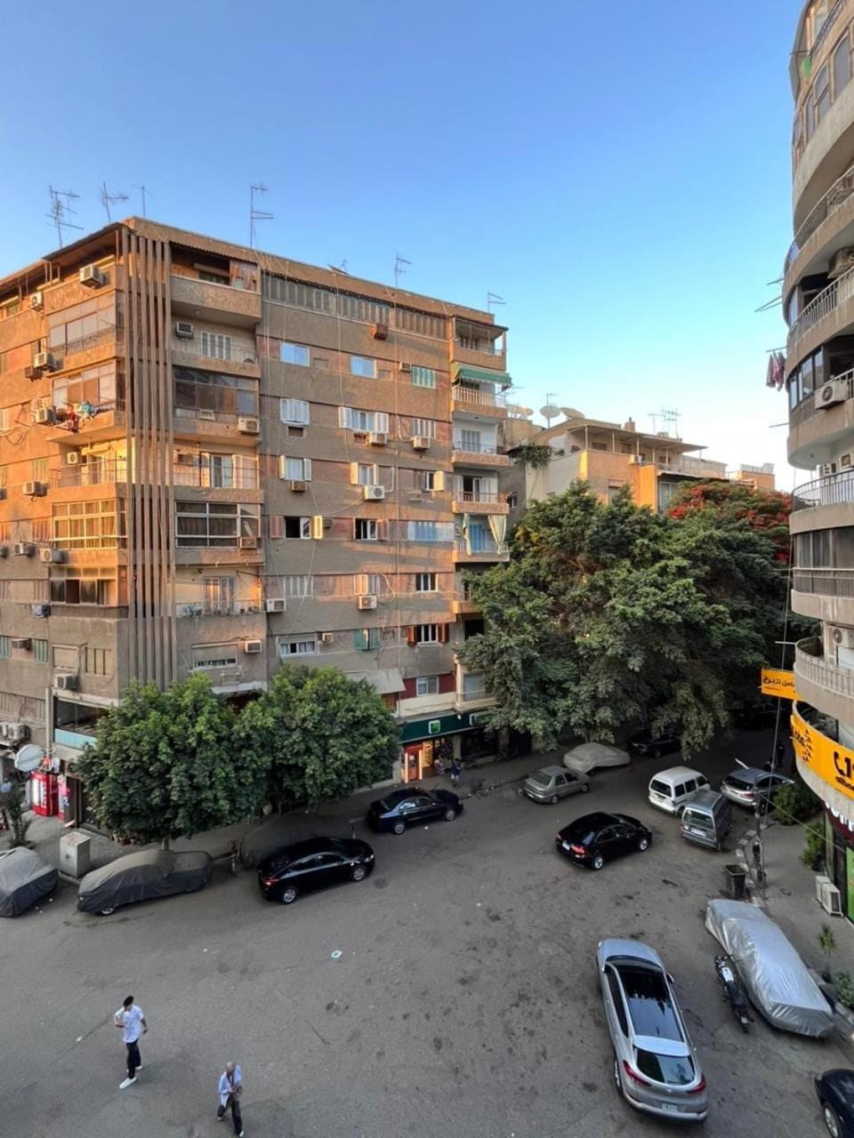 Zamalek Costa large balcony 2BR Apartment in Cairo