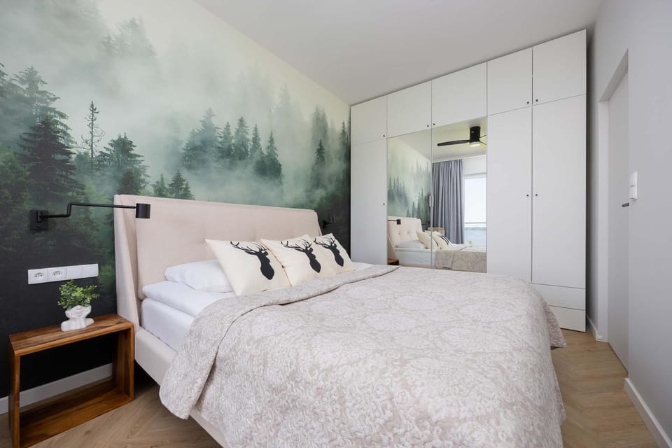 Bed, Bedroom, wardrobe