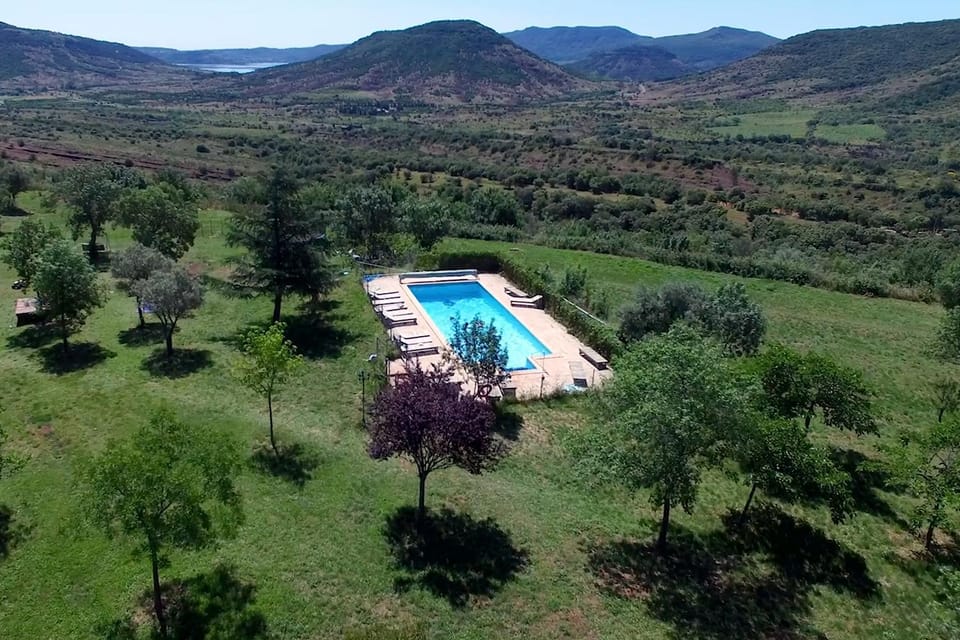 Bird's eye view, Swimming pool