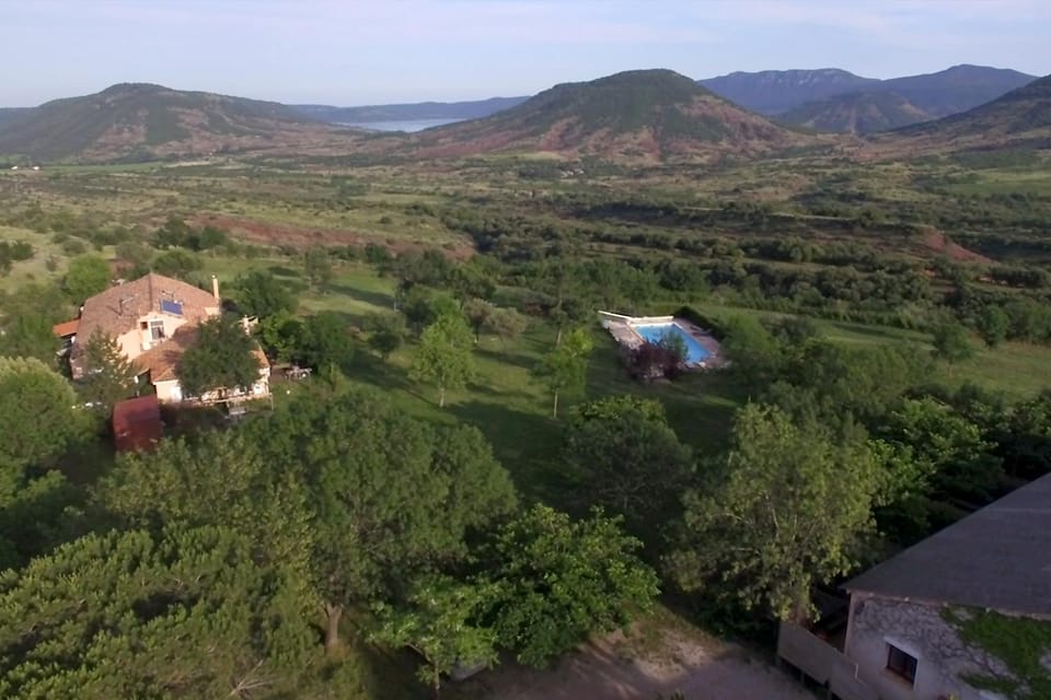 Bird's eye view, View (from property/room), Garden view, Swimming pool