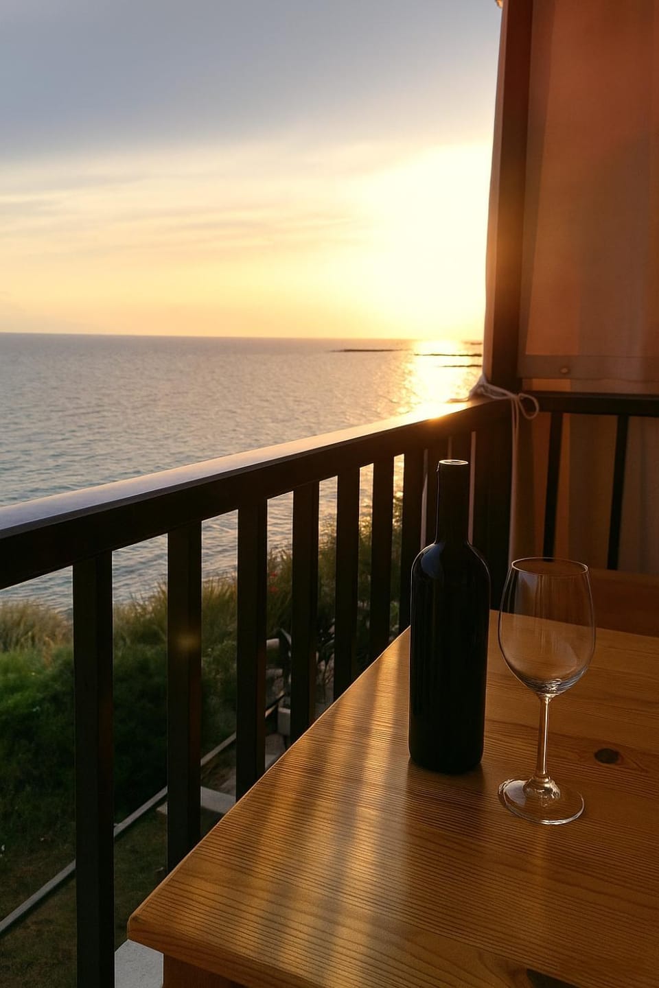 Balcony/Terrace, Sea view, Sunset