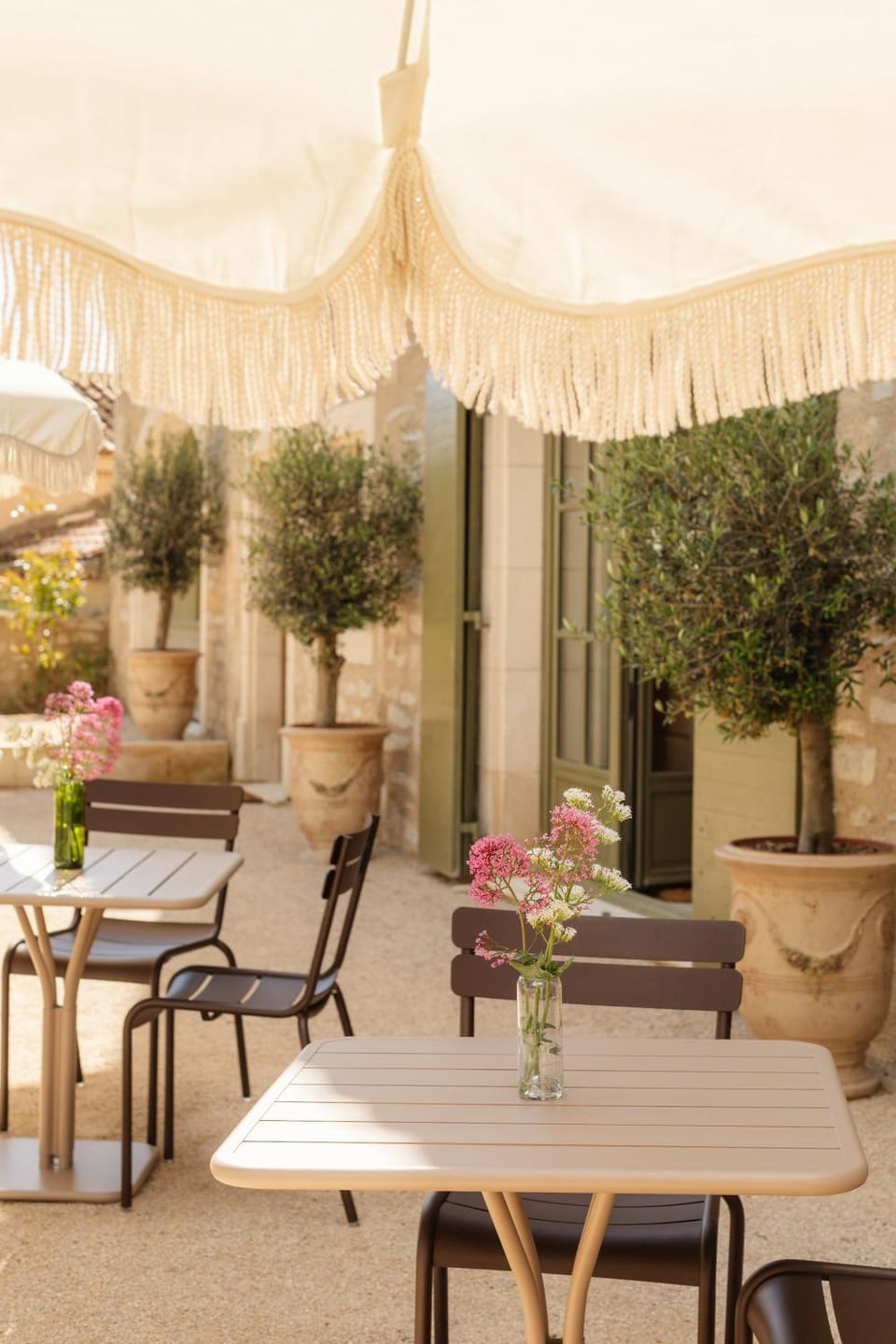 Patio, Facade/entrance, Garden view