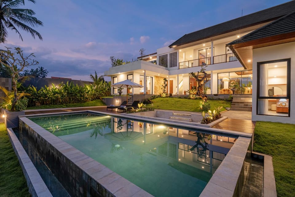 Property building, Natural landscape, Swimming pool