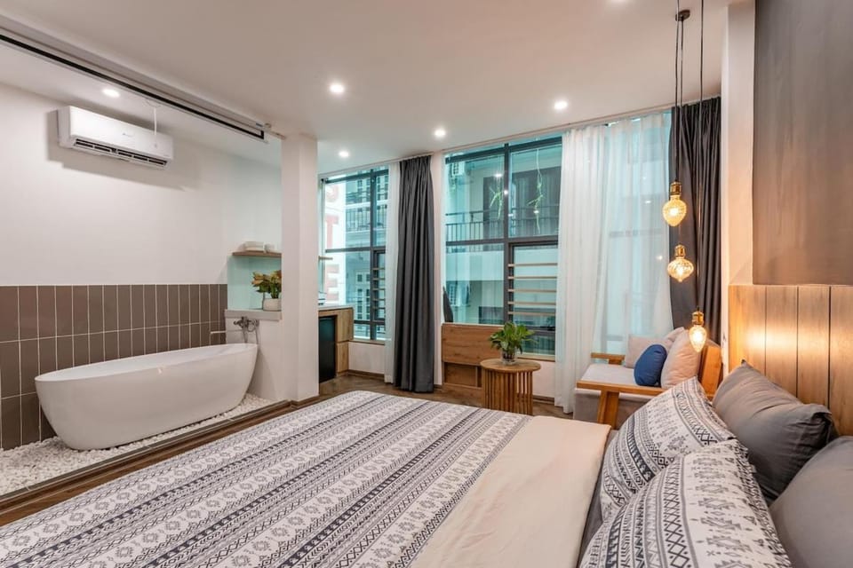 HanoianHearths- NH3 - Center - Projector&BathTub Apartment in Hanoi