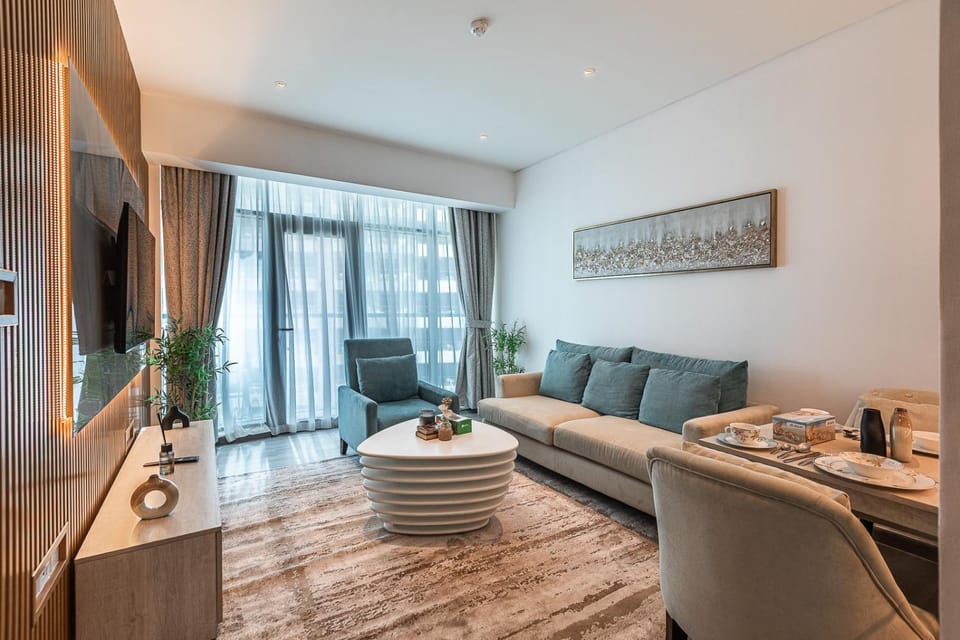 Bright & Elegant Saven The Palm 1bhk Apartment Apartment in Dubai