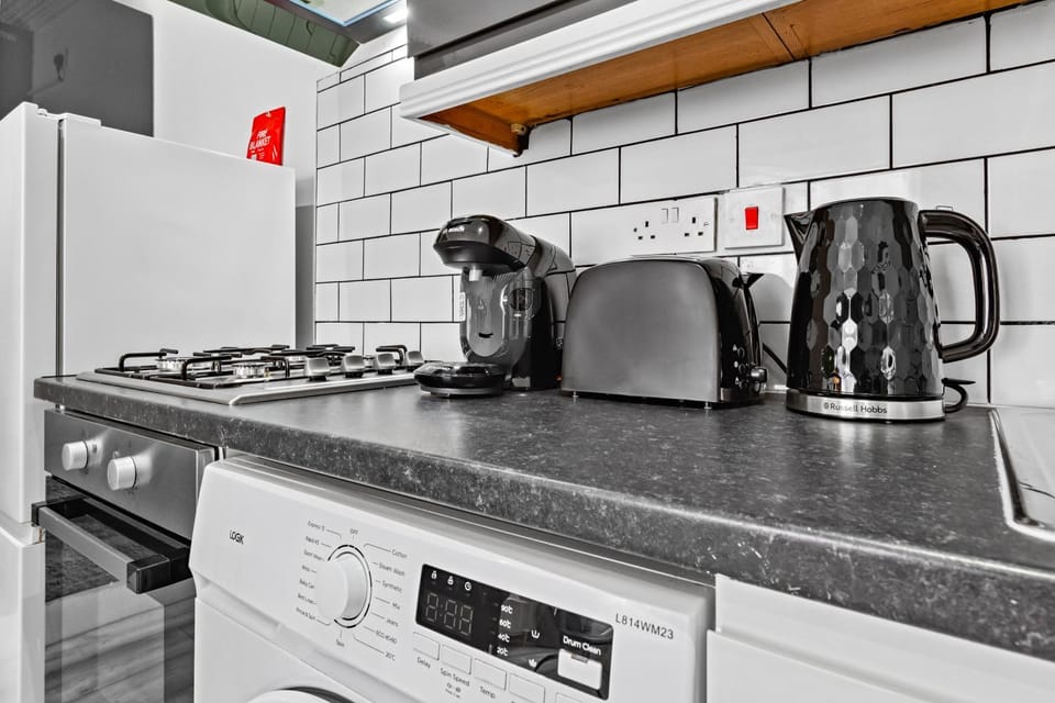 Coffee/tea facilities, Kitchen or kitchenette, toaster