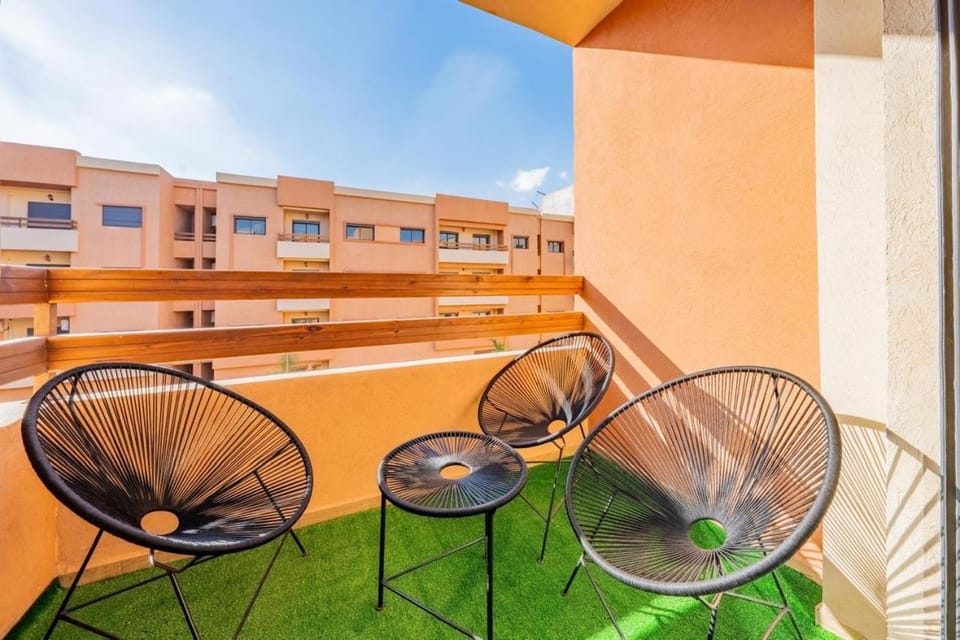 Appartement au coeur de Marrakech à côté de la gare avec piscine Apartment in Marrakesh