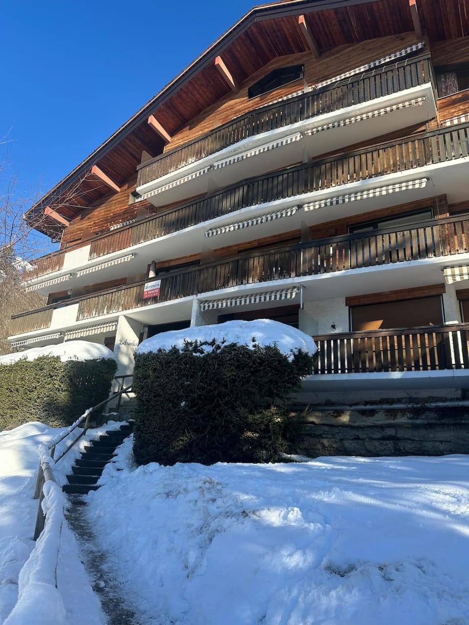 Property building, Winter
