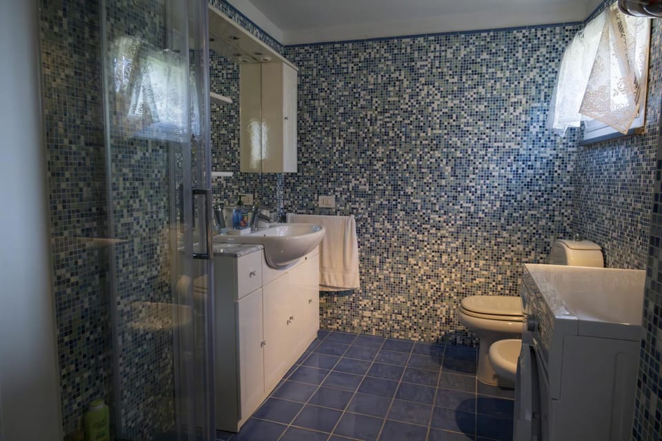 Toilet, Bathroom, towels