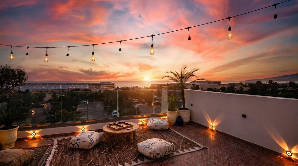 White Majorelle Mar Apartment in Souss-Massa