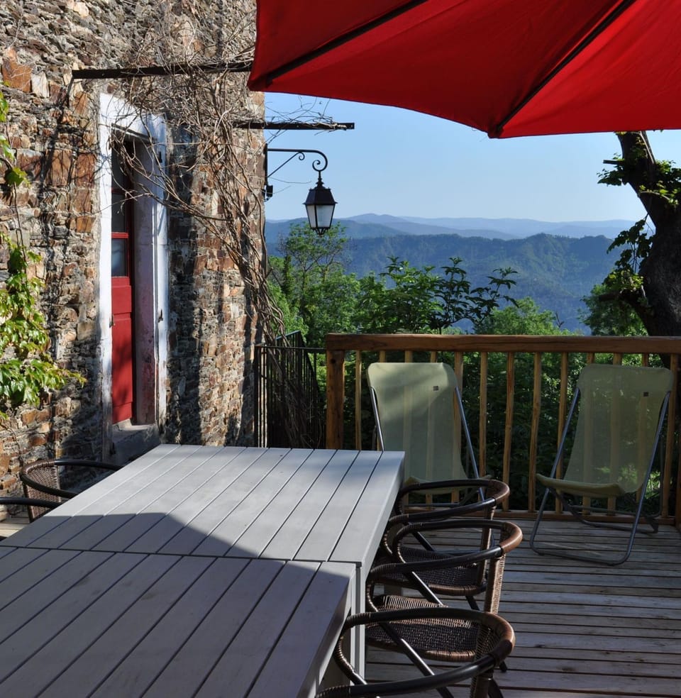Natural landscape, Garden, View (from property/room), Balcony/Terrace, Mountain view