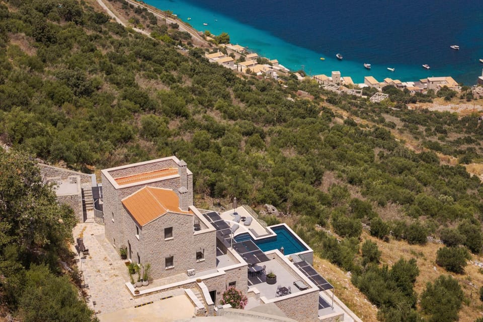 Property building, Bird's eye view, Sea view