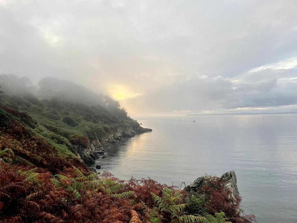 Natural landscape, Sea view