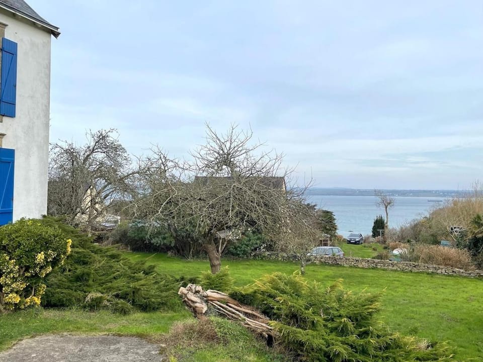 Property building, Natural landscape, Garden, Sea view