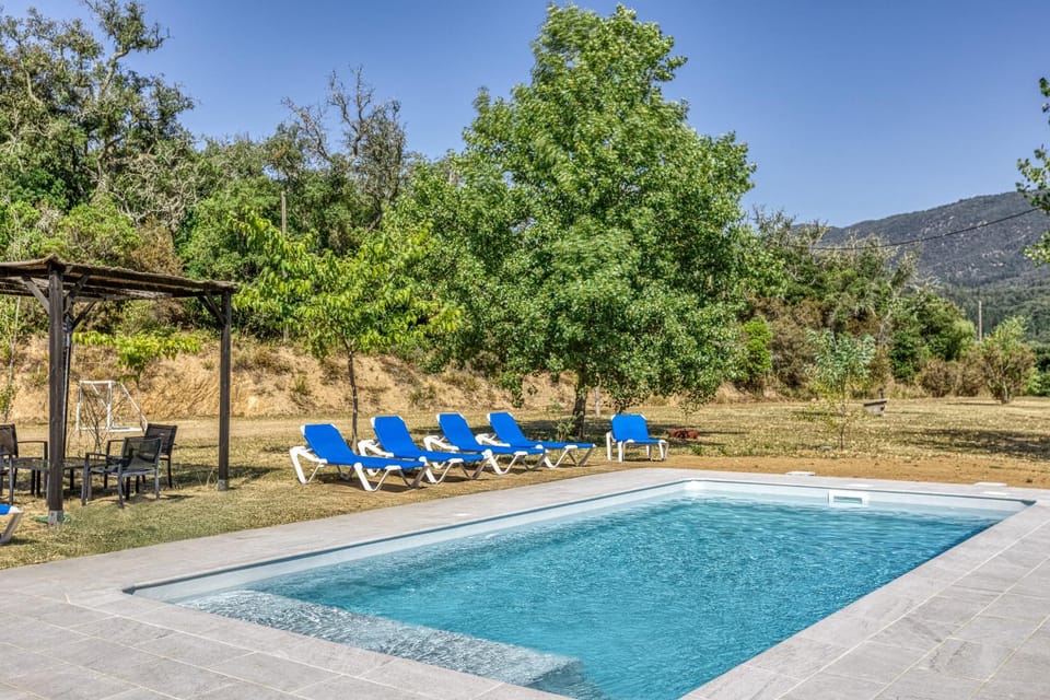 Property building, Living room, Swimming pool