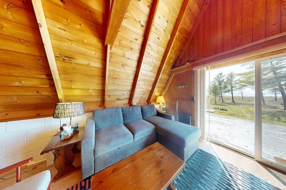 A-Frame on East Bay House in Michigan